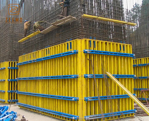 ZEEMO H20 Timber Beam Concrete Adjustable Column Formwork from China